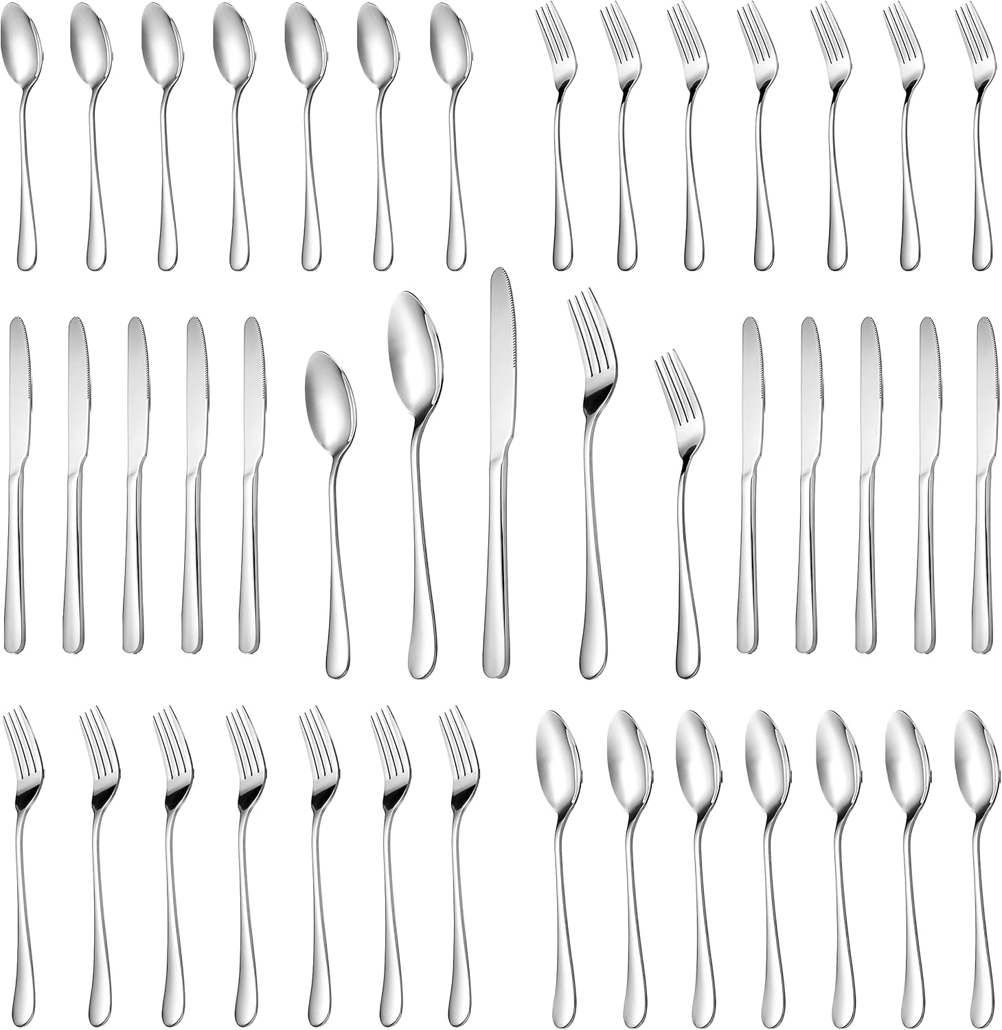 Mutnitt 30 Pcs Silverware Set for 6 persons